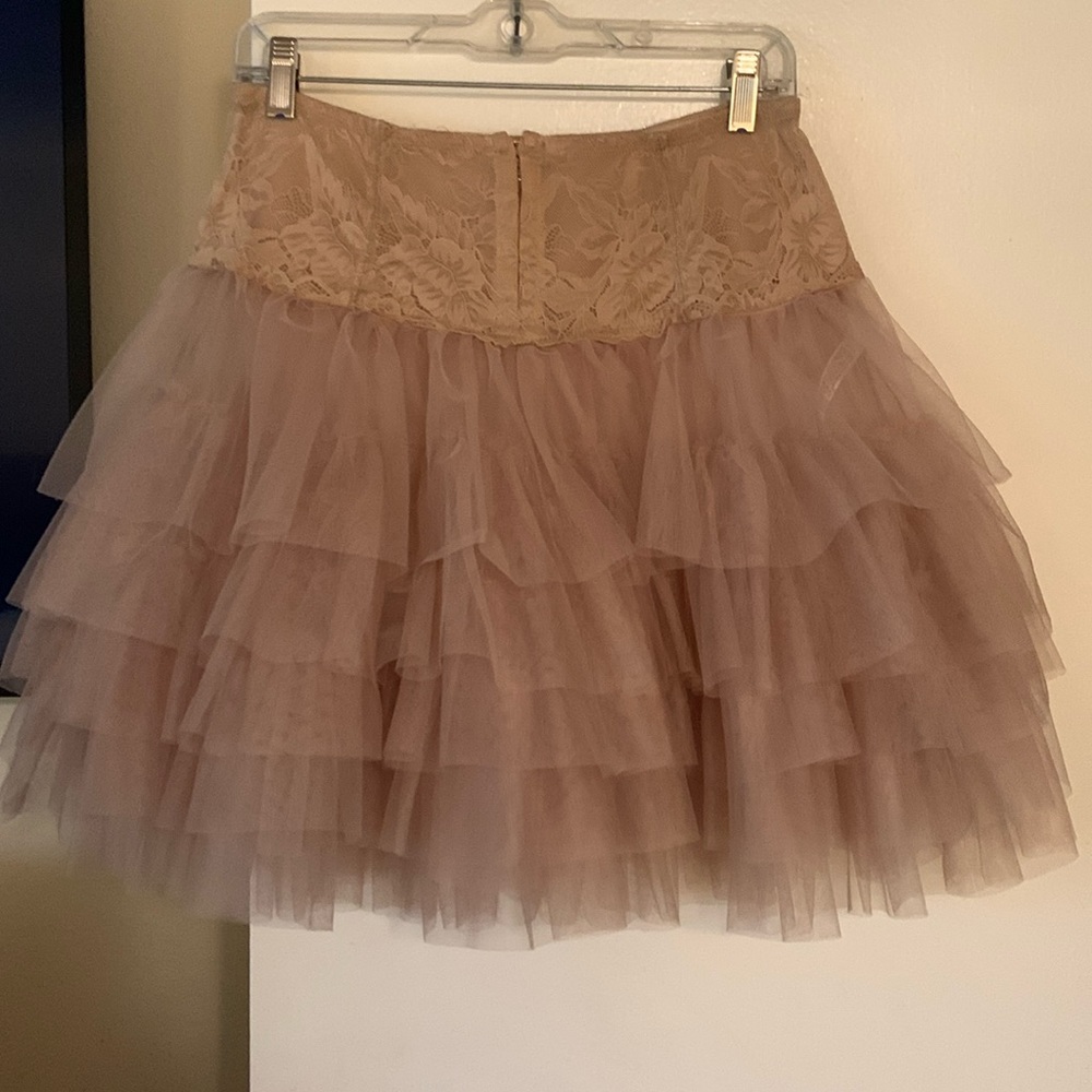 Free People tulle mini